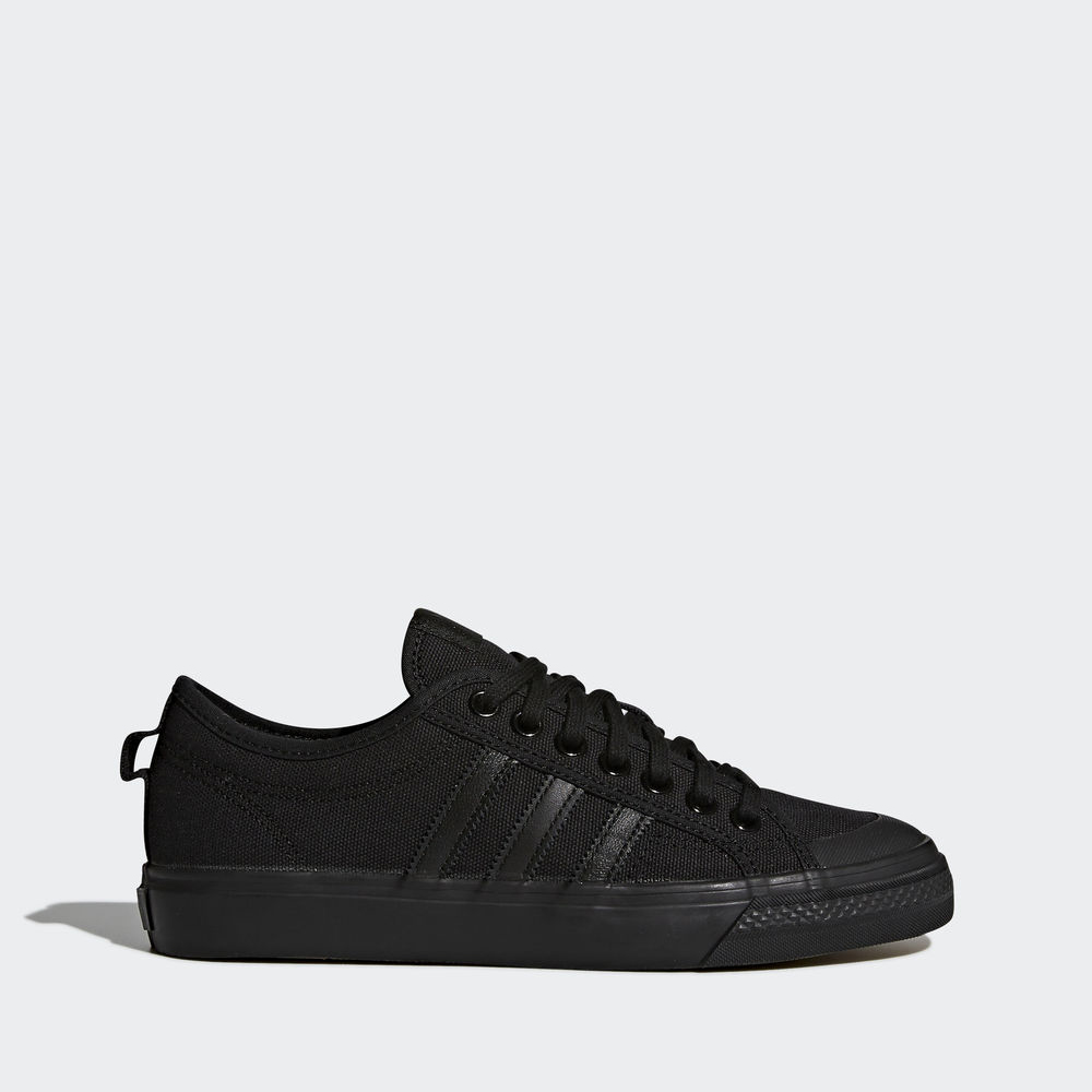 Adidas Nizza χαμηλα - Originals ανδρικα - Μαυρα,Μέγεθος: EU 36 – 54 2/3 (407LEFID)